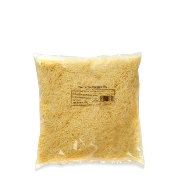 Grated Emmental 1 kg. neutral