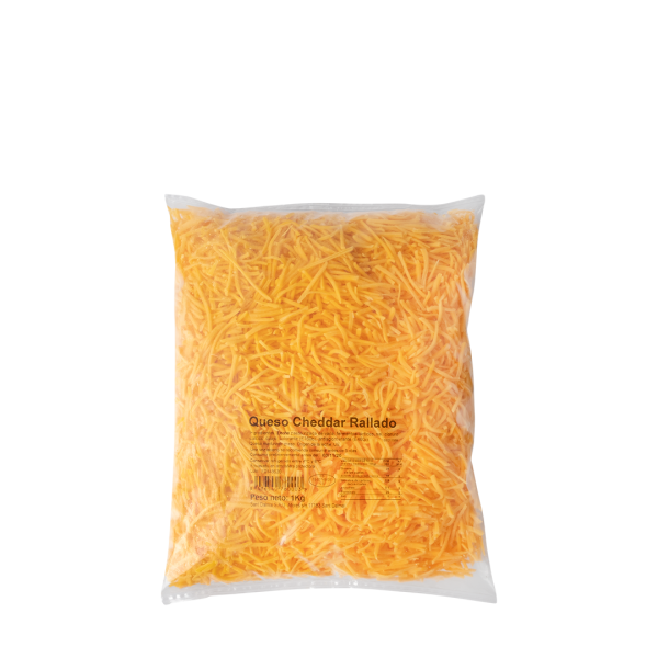 Shredded Cheddar 1 kg.2-2.4mm