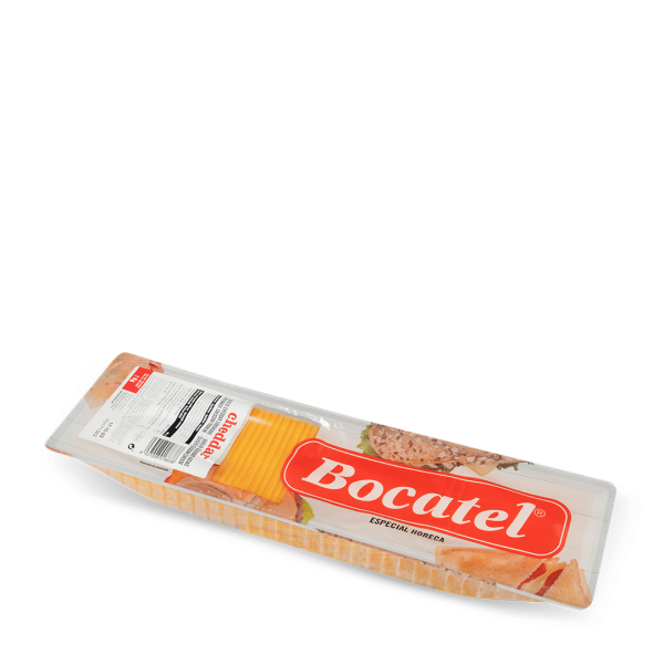 Cheddar lonchas 1kg Bocatel