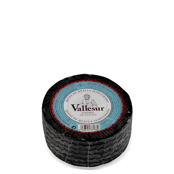 Semicurat Vallesur 3kg Negre